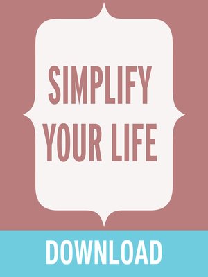 cover image of Simplify Your Life